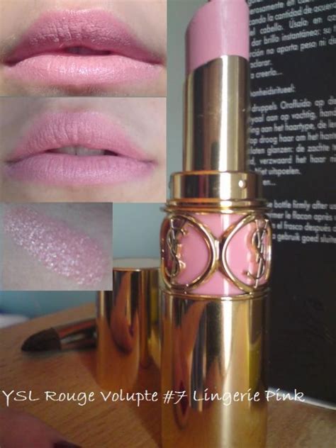 07 lingerie pink ysl|Review: YSL Rouge Volupté in “Lingerie Pink” .